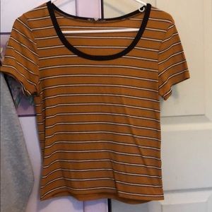 Charlotte Russe Striped T-shirt